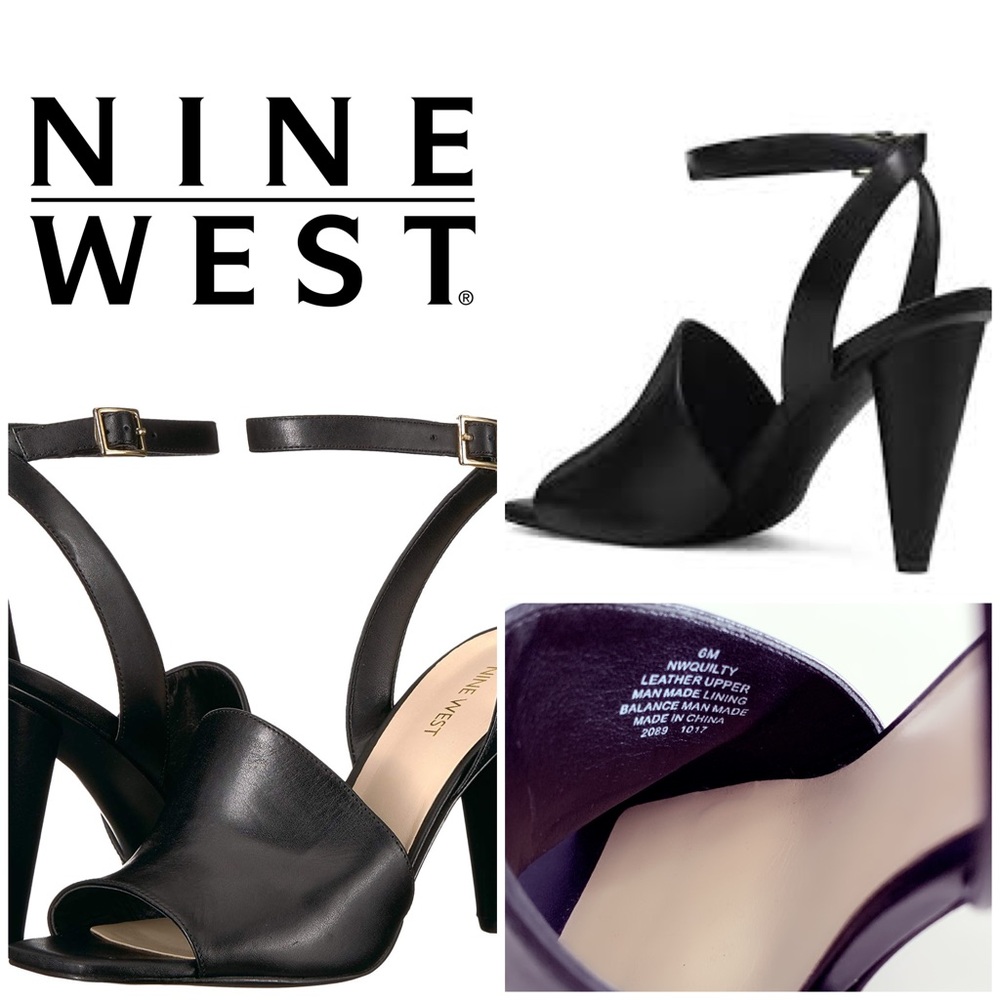 Nine West Quilty Heels Size 6